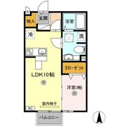 モナリエⅡの間取り画像