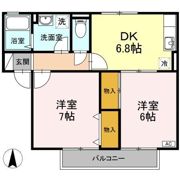 ビューラー福泊 A棟の間取り画像