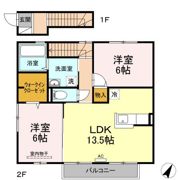 ポルトボヌール A棟の間取り画像