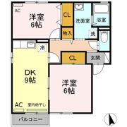 第3エバーグリーンの間取り画像