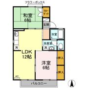 プレジール小野 B棟の間取り画像