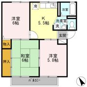 プレジール小野 F棟の間取り画像