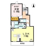 シュロスMの間取り画像
