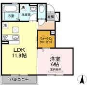 シュロスモリオの間取り画像