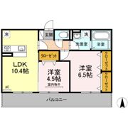 アスターエイト A棟の間取り画像