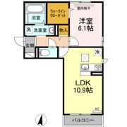 フェリーチェ円山の間取り画像