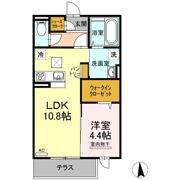 メゾンドソレイユの間取り画像