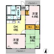 ドメスティックカーサの間取り画像