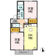 サンセール連島 A棟の間取り画像