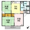 サリネージュ山手 A/B/C/D棟 B棟の間取り画像
