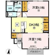 アンソレーヌ C棟の間取り画像