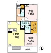 プリムヴェール大内 C棟の間取り画像