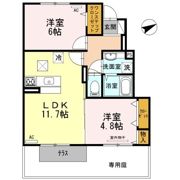 メルベイユの間取り画像