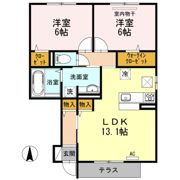 カトルセゾンの間取り画像