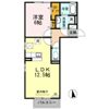 クローバーM B棟の間取り画像