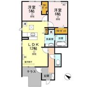 パークサイドレジデンスの間取り画像