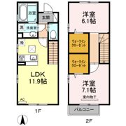 ソラーナ浜町の間取り画像