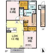 パークフォレストの間取り画像