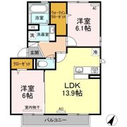ヴァン ベールの間取り画像