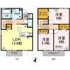 VINCULNM Ⅴ棟の間取り画像
