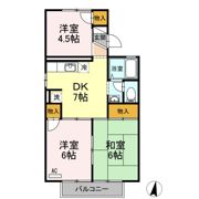 セジュール鳥形の間取り画像