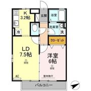 フレブラースの間取り画像