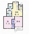 サンシティ東新田Aの間取り画像