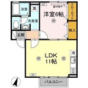 エスポワールの間取り画像