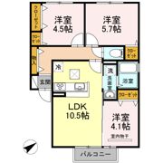 ゼンティール和気の間取り画像