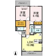 ポルト白石 A棟の間取り画像
