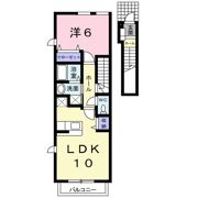 Train View 中庄の間取り画像