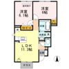 マイ ローズコートⅡの間取り画像