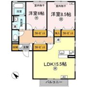 ボナールⅢの間取り画像
