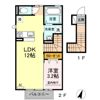 Square Villa 福島の間取り画像