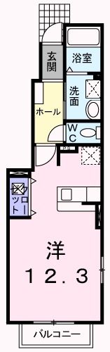 マーカスBの間取り画像