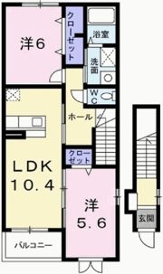 ファイン コルソⅡの間取り画像