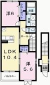 ファイン コルソⅡの間取り画像