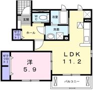 ライラック グレースの間取り画像