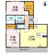 RUPOSE Ⅲの間取り画像