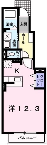 カレントの間取り画像