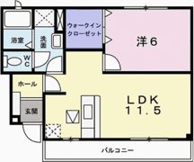 K’s ラッフィナートの間取り画像