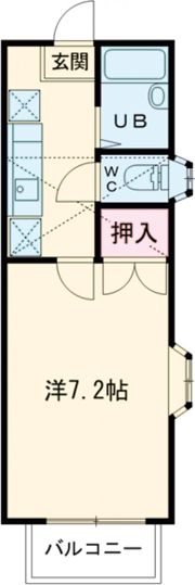 ボヌール原町の間取り画像
