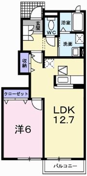 ミルトガーデンの間取り画像