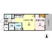 TWIN TOWERS AZUKIの間取り画像