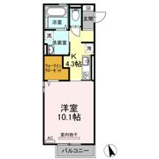プリシア三門の間取り画像