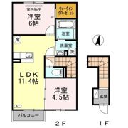 M・K3の間取り画像