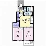アフィニティⅠの間取り画像