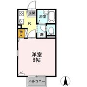 コーポ向日葵の間取り画像