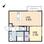 アーブルヴィラージュB棟の間取り画像