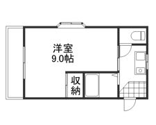 サンハイム長岡の間取り画像